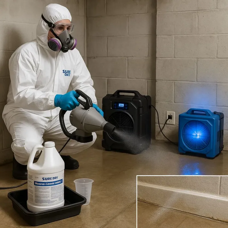 Sanitization and Odor Removal process in Auburn, NH