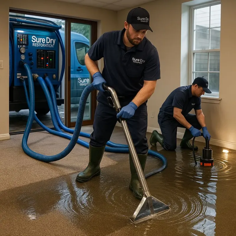 Water Extraction and Removal process in Auburn, NH